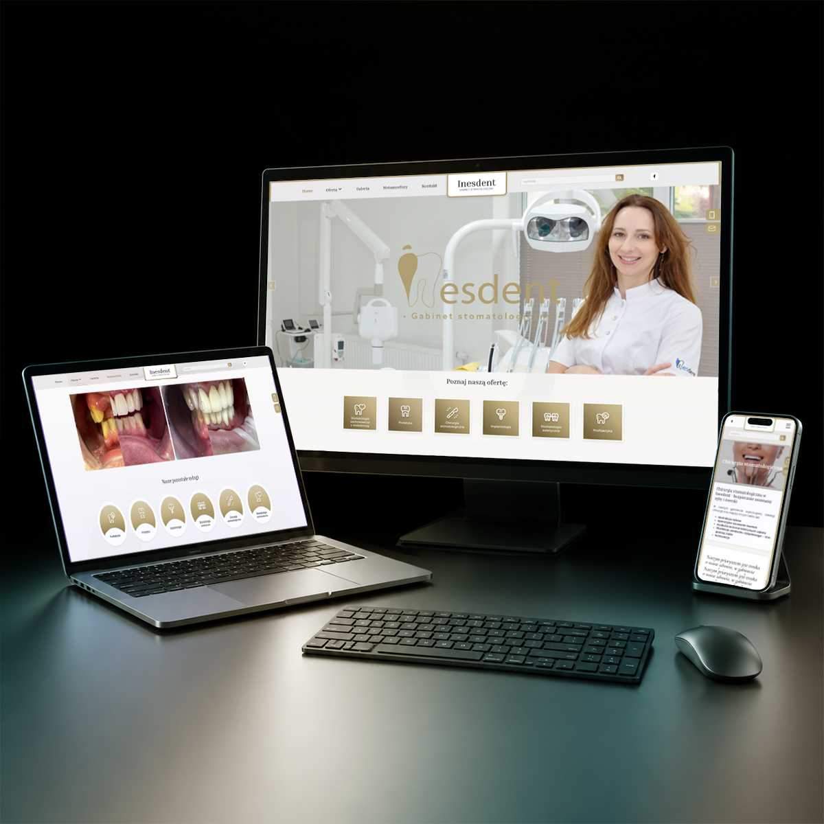 InesDent — realizacja ZenitUp