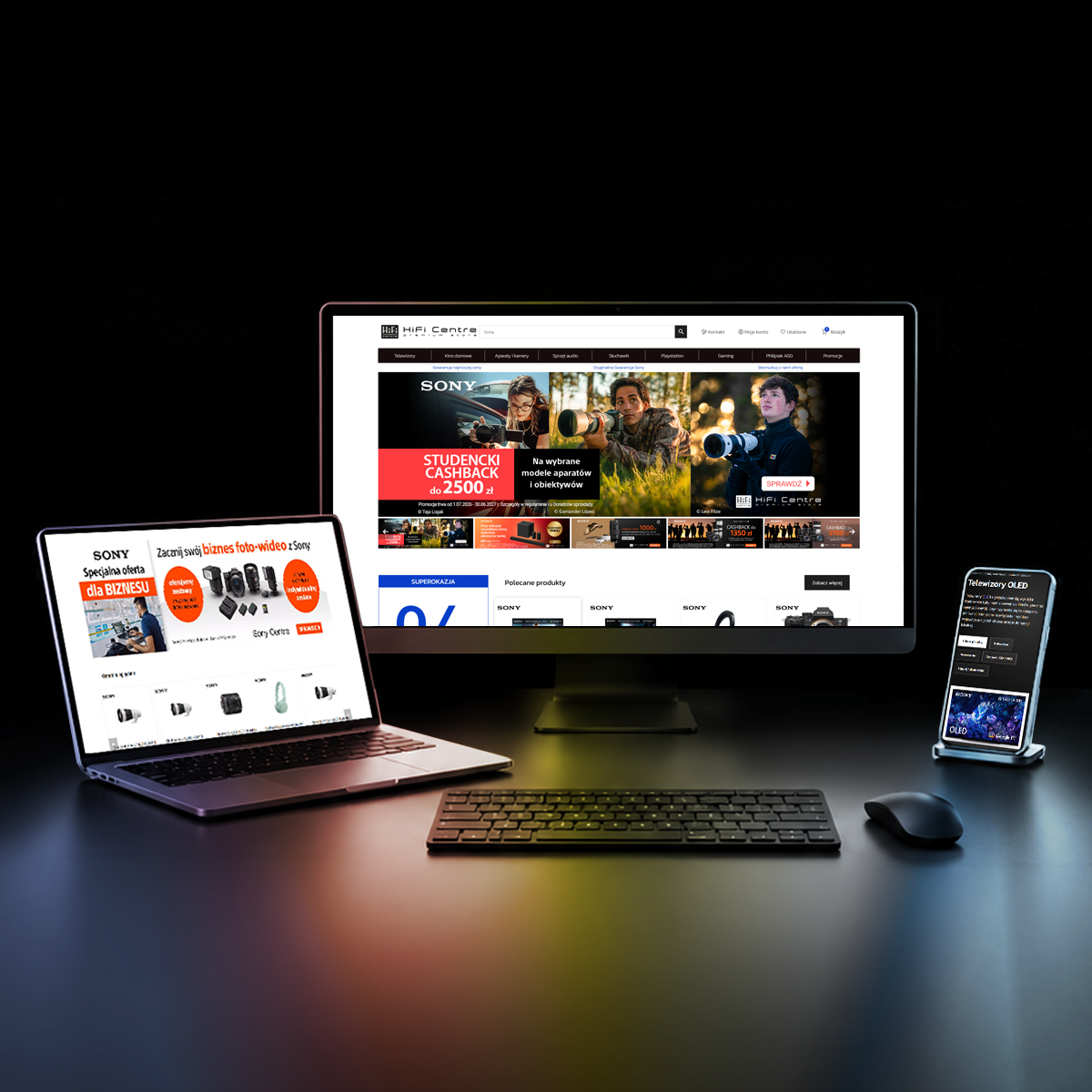 Sony Centre — realizacja ZenitUp
