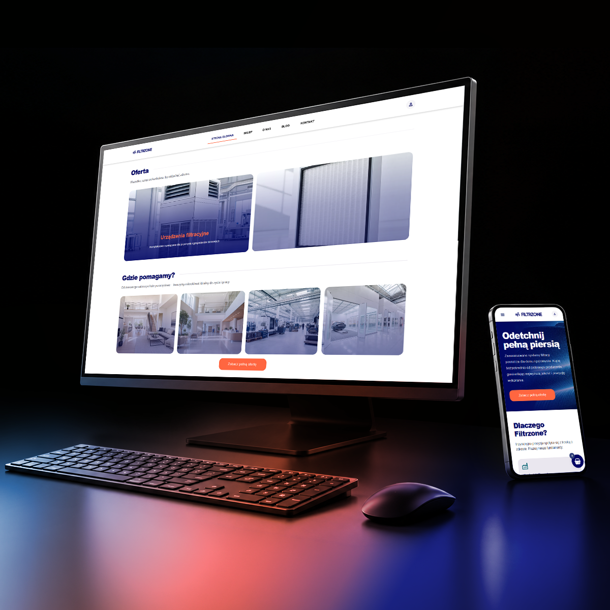 Filtrzone — realizacja ZenitUp